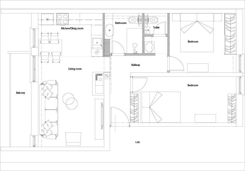 Apartment Vito โอมิช ภายนอก รูปภาพ